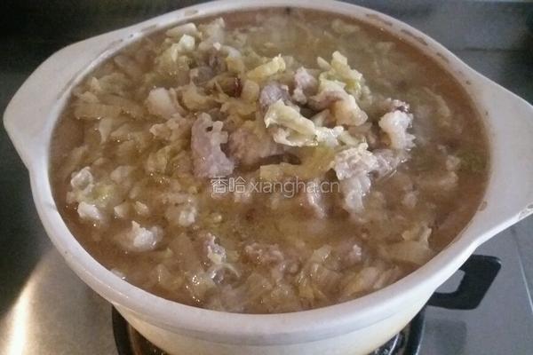 酸菜肥牛的做法图解9