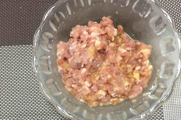 肉末手撕青椒的做法图解3