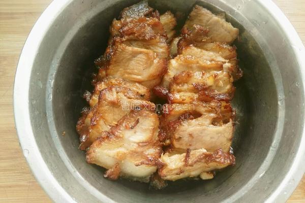 梅菜扣肉的做法图解9