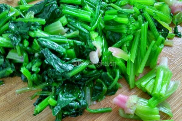 菠菜炒鸡蛋的做法图解6