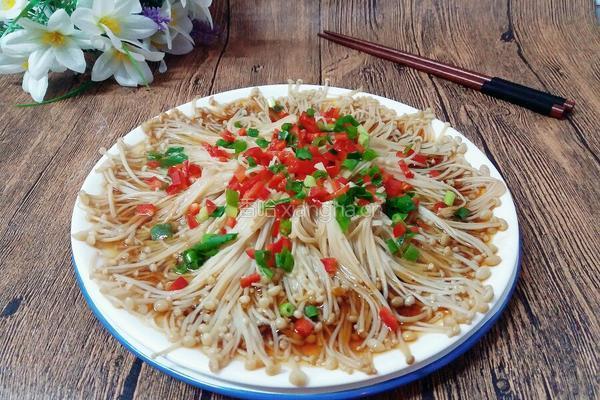 油泼金针菇的做法图解11