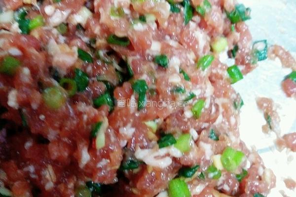 葱花肉饼的做法图解3