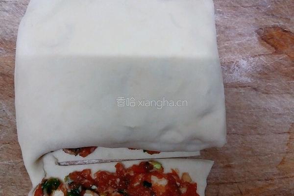 葱花肉饼的做法图解15