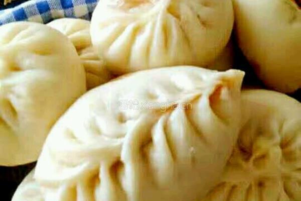 白菜丁肉丁大包子的做法图解6