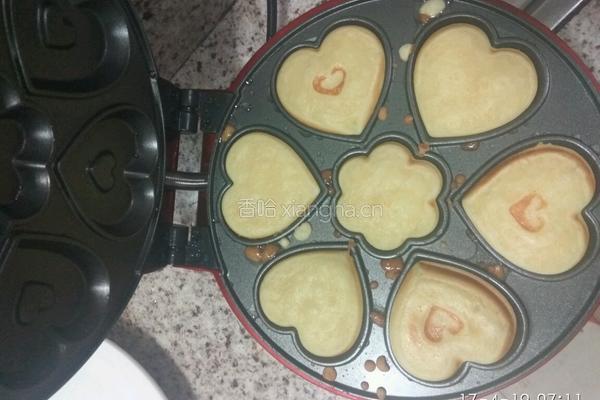 心形小蛋糕的做法图解4