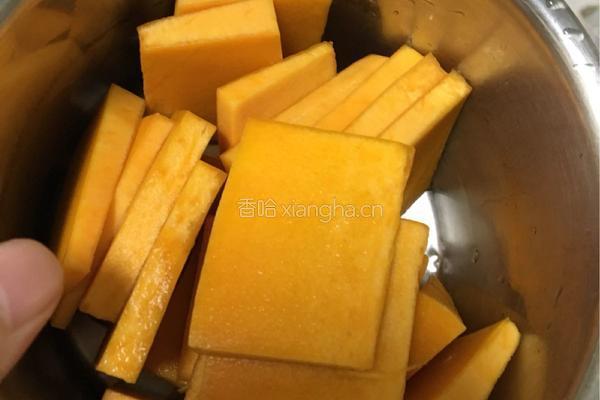 原味南瓜糯米饼的做法图解1
