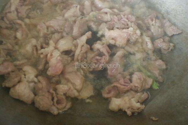青笋炒肉的做法图解5