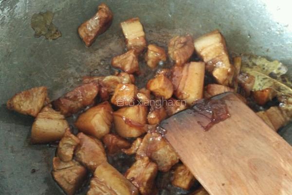 红烧肉炖豆角土豆的做法图解5