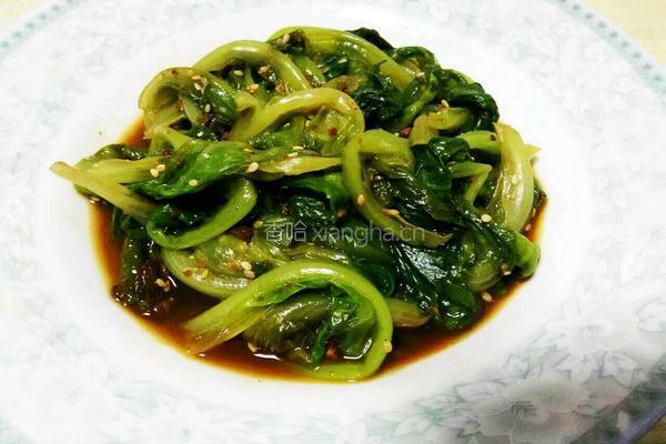 瘦肉酱拌生菜的做法图解7