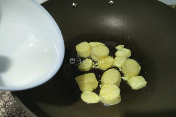 香煎日本豆腐的做法图解6