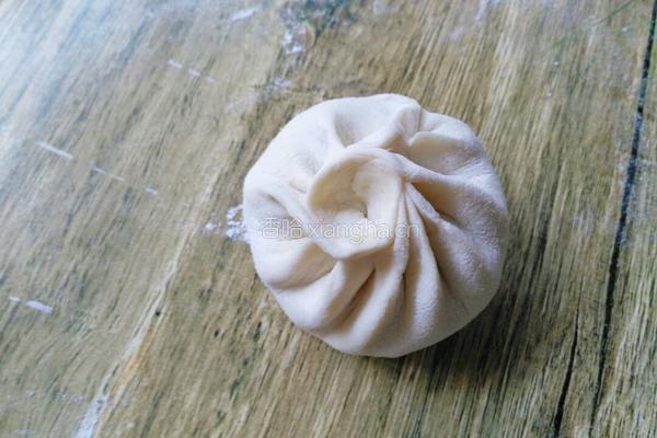 韭菜馅素包子的做法图解19
