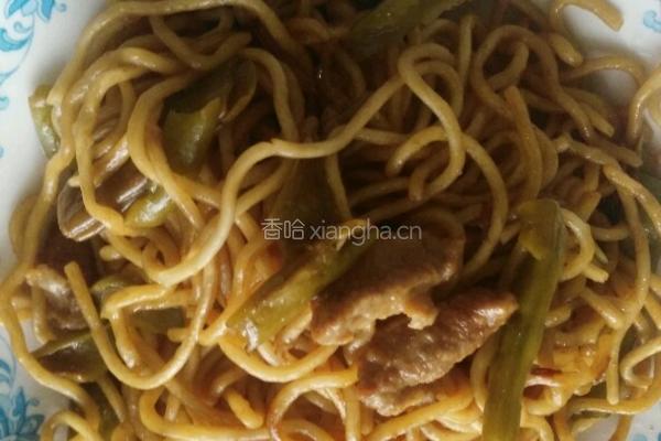 扁豆焖面