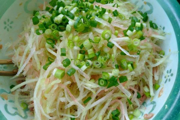 西瓜皮猪肉馅饺子的做法图解11