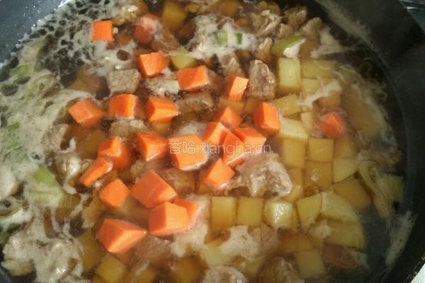 土豆炖牛肉的做法图解7