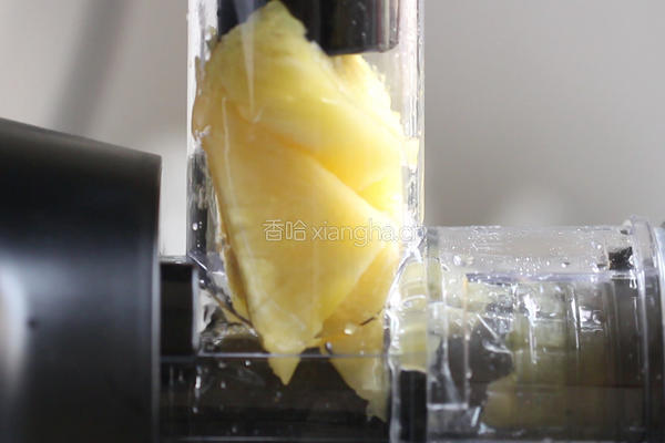 凤梨柠檬红薯汁的做法图解5