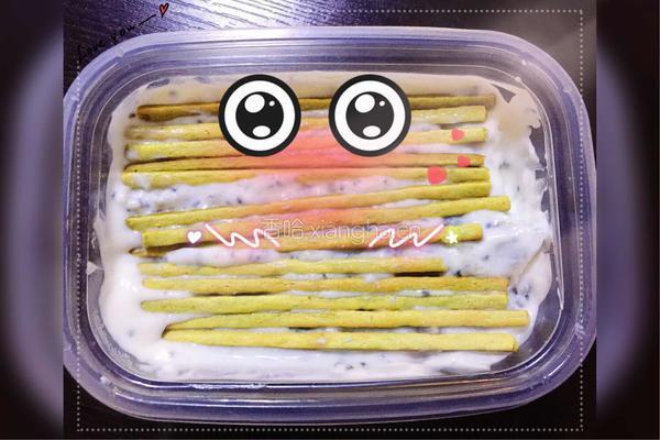 抹茶香草饼干盒子的做法图解7