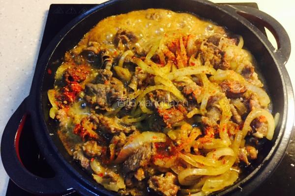 炒烤肉的做法图解12