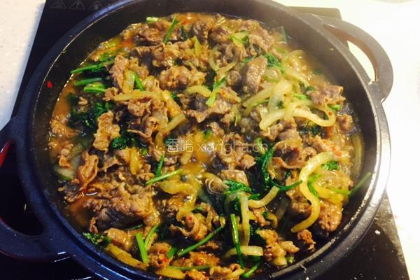 炒烤肉的做法图解14