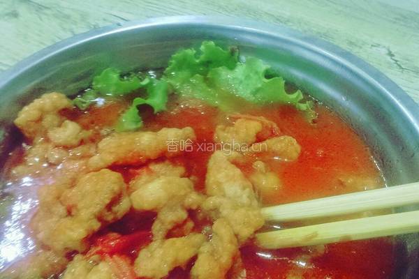 酸汤酥肉的做法图解5