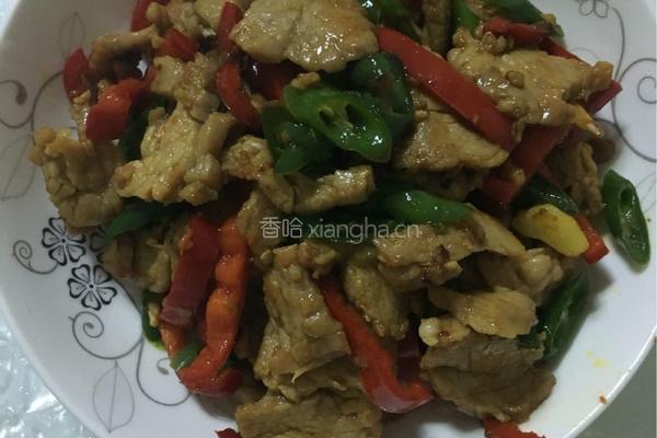 农家小炒肉的做法图解7