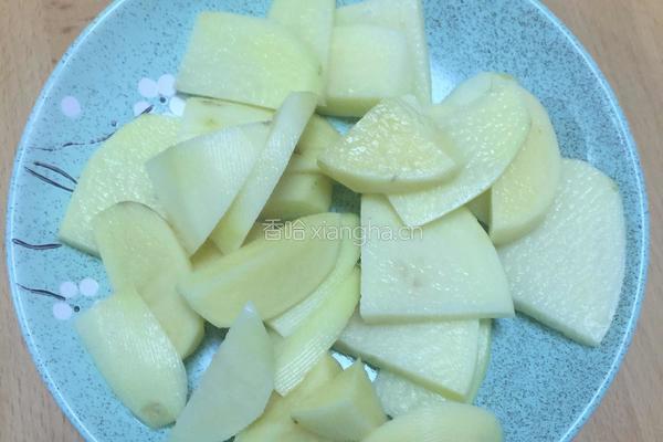 芝麻土豆球的做法图解2