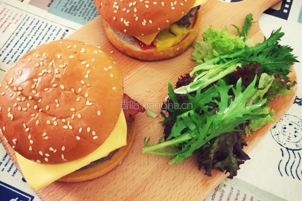 双层牛肉汉堡的做法图解11