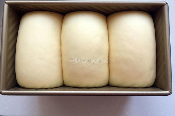 淡奶油方包的做法图解13