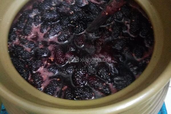 桑椹果汁酱的做法图解10