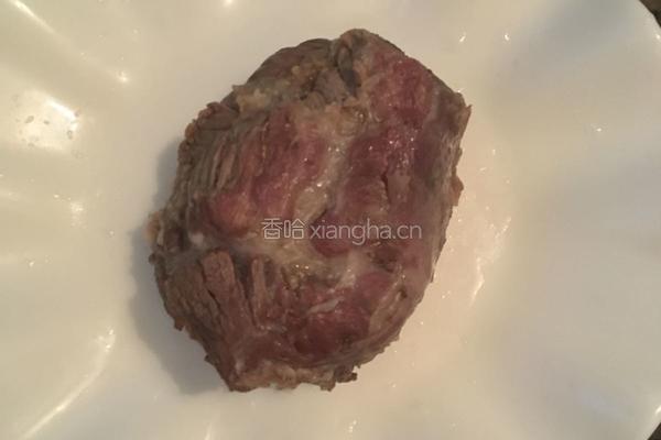 凉拌牛肉的做法图解3