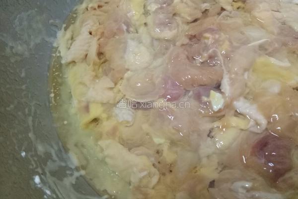 韭黄骨香鸡（粤菜)的做法图解4