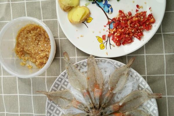 花开富贵虾的做法图解3