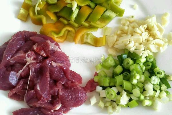 秋葵炒肉的做法图解4