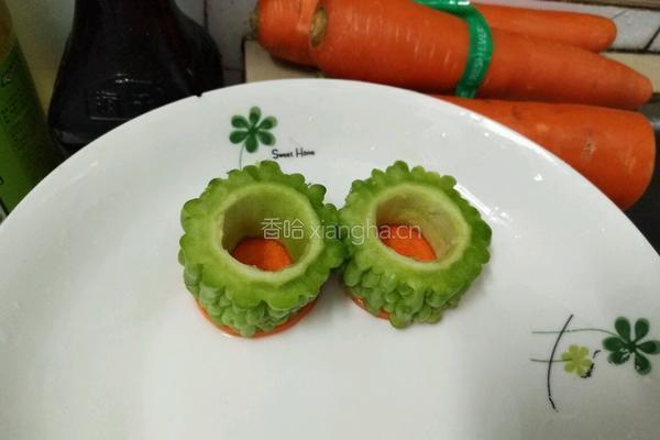 苦瓜酿肉的做法图解2