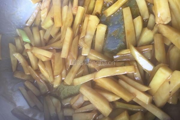 小白菜炖土豆的做法图解5