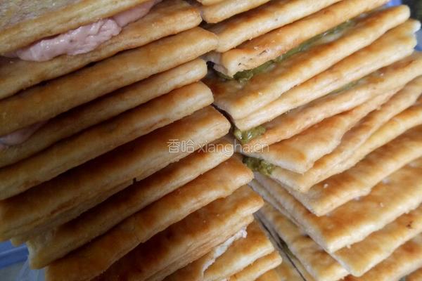 牛轧糖饼干的做法图解5