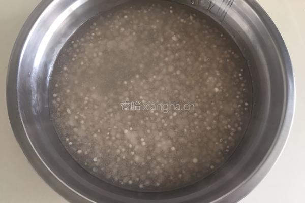 芒果牛奶西米露的做法图解3