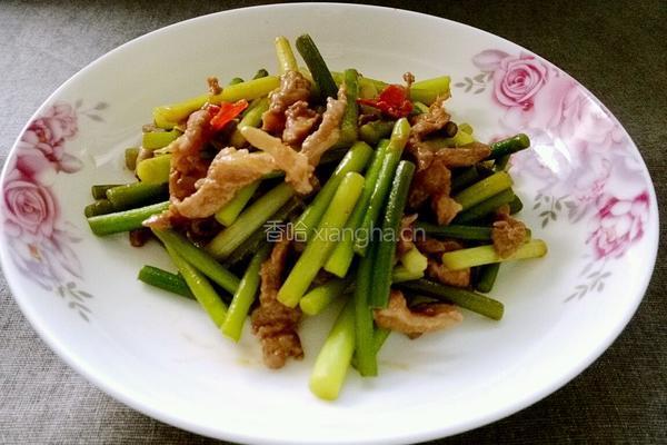 蒜苗肉丝的做法图解7