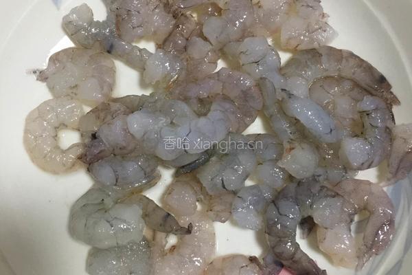 虾仁炒饭的做法图解4