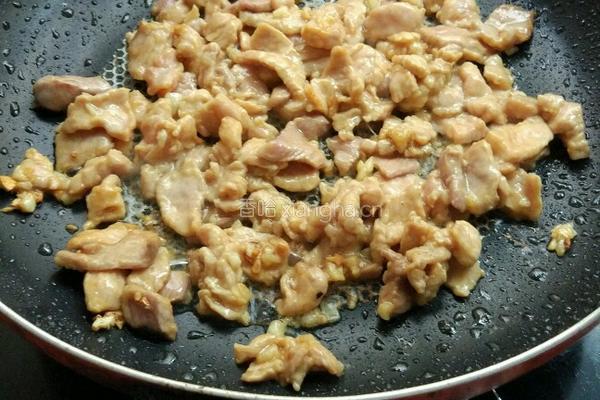 生菜炒肉的做法图解3
