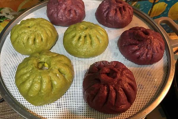 菠菜什锦肉包的做法图解11
