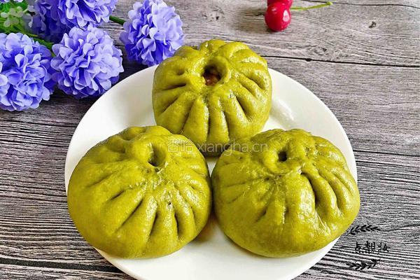 菠菜什锦肉包的做法图解12