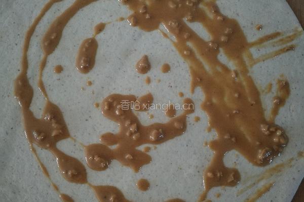 桃仁粉燕麦发面饼的做法图解2