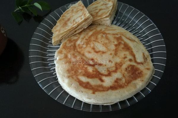 桃仁粉燕麦发面饼的做法图解7