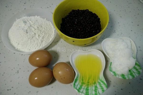 蜜红豆小蛋糕的做法图解3