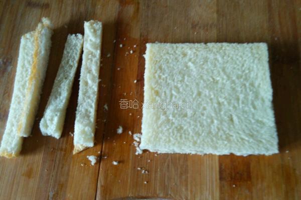 黄瓜胡罗卜煎蛋三明治的做法图解3