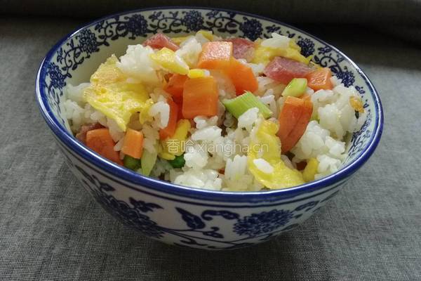 瑰丽炒饭的做法图解7