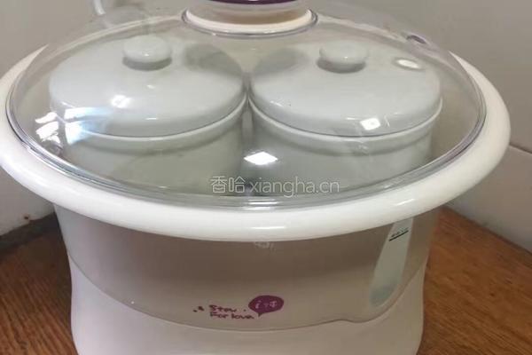椰汁木瓜蒸燕窝的做法图解4