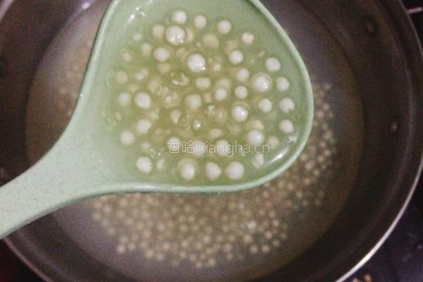芒果西米露的做法图解4