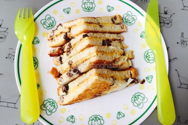 芝士红豆吐司三明治的做法图解7