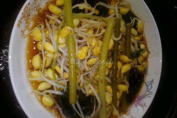 蒸黄豆芽的做法图解4
